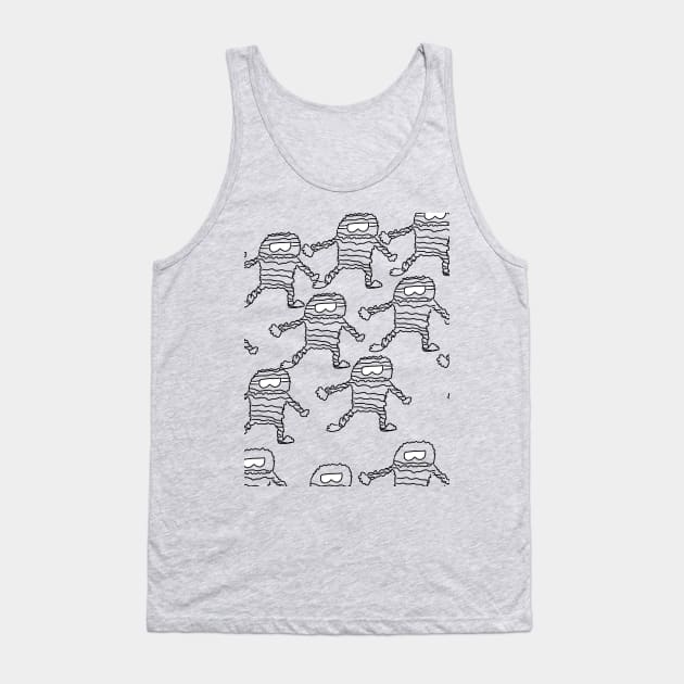 Space boys Tank Top by gar